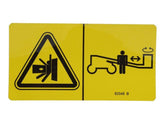 82548 Decal, Warn, Crush Haz Platform | Genie